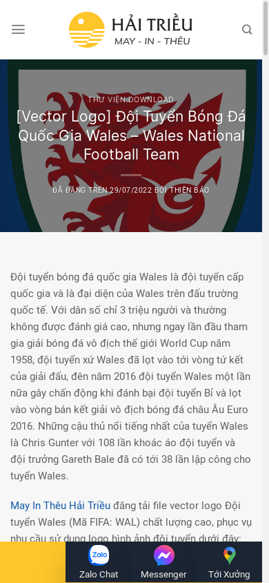the mobile screenshot of haitrieu.com