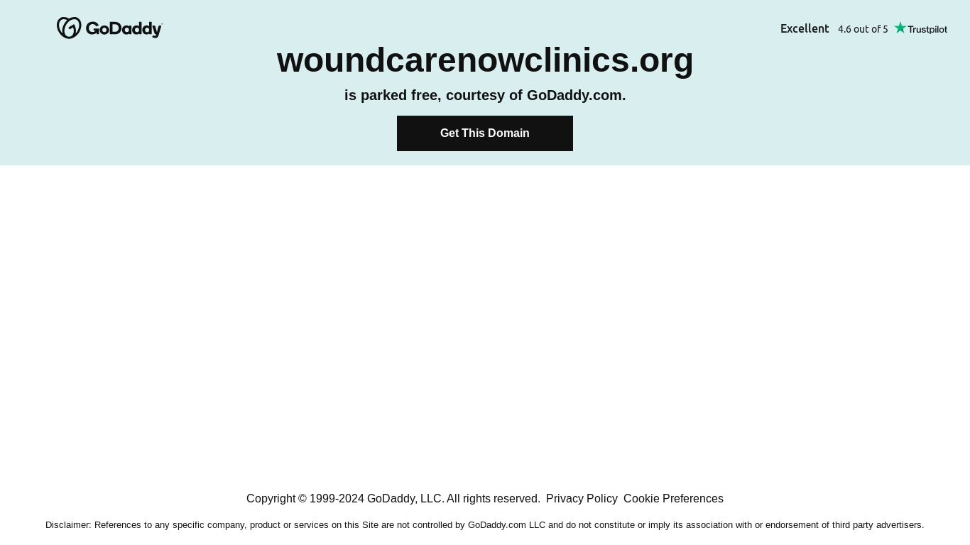 the desktop screenshot of woundcarenowclinics.org