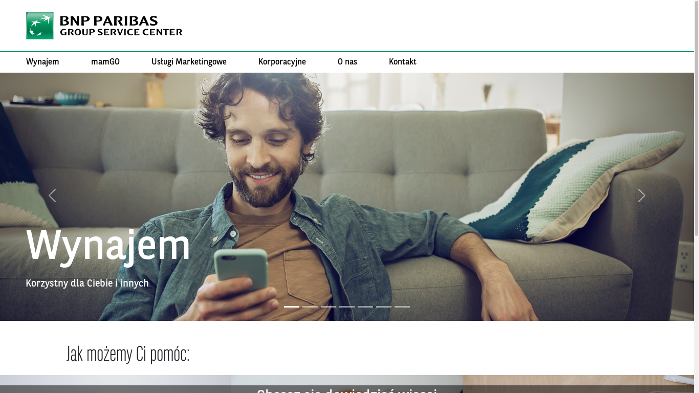 the desktop screenshot of bnpparibasgsc.pl