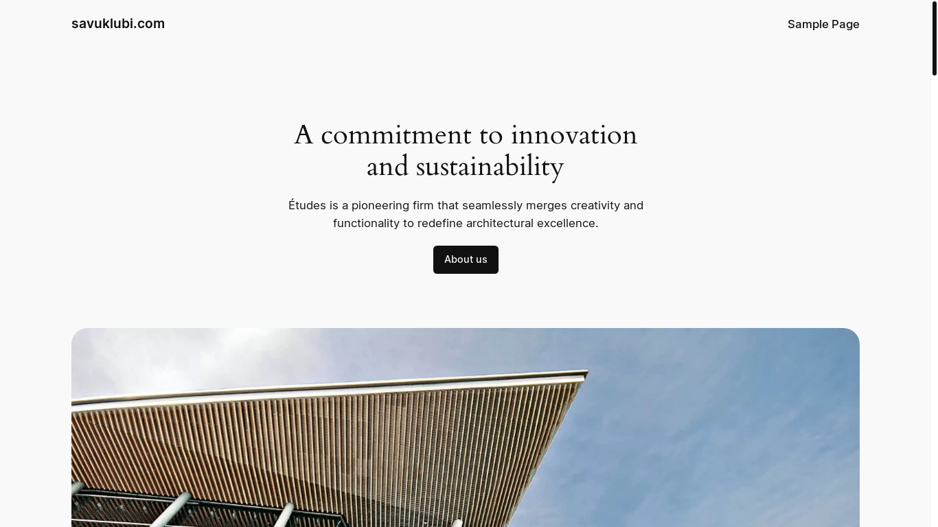the desktop screenshot of savuklubi.com