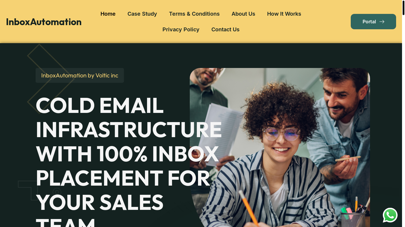 the desktop screenshot of inboxautomation.co