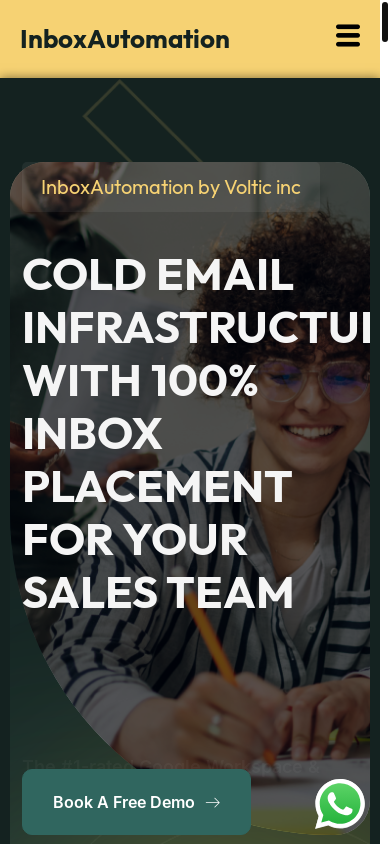 the mobile screenshot of inboxautomation.co