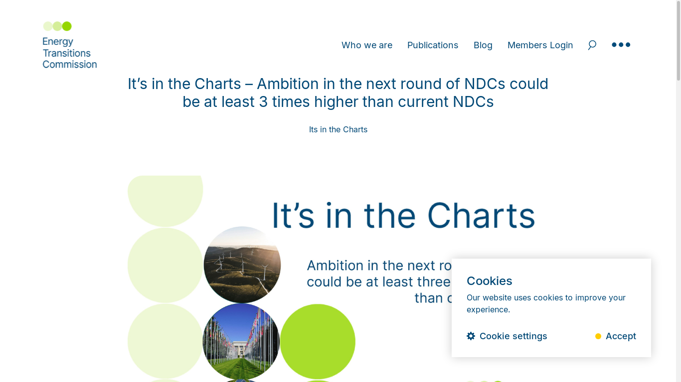 the desktop screenshot of www.energy-transitions.org