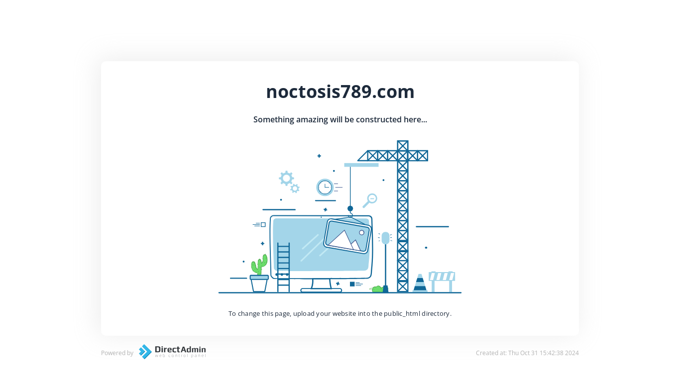 the desktop screenshot of noctosis789.com