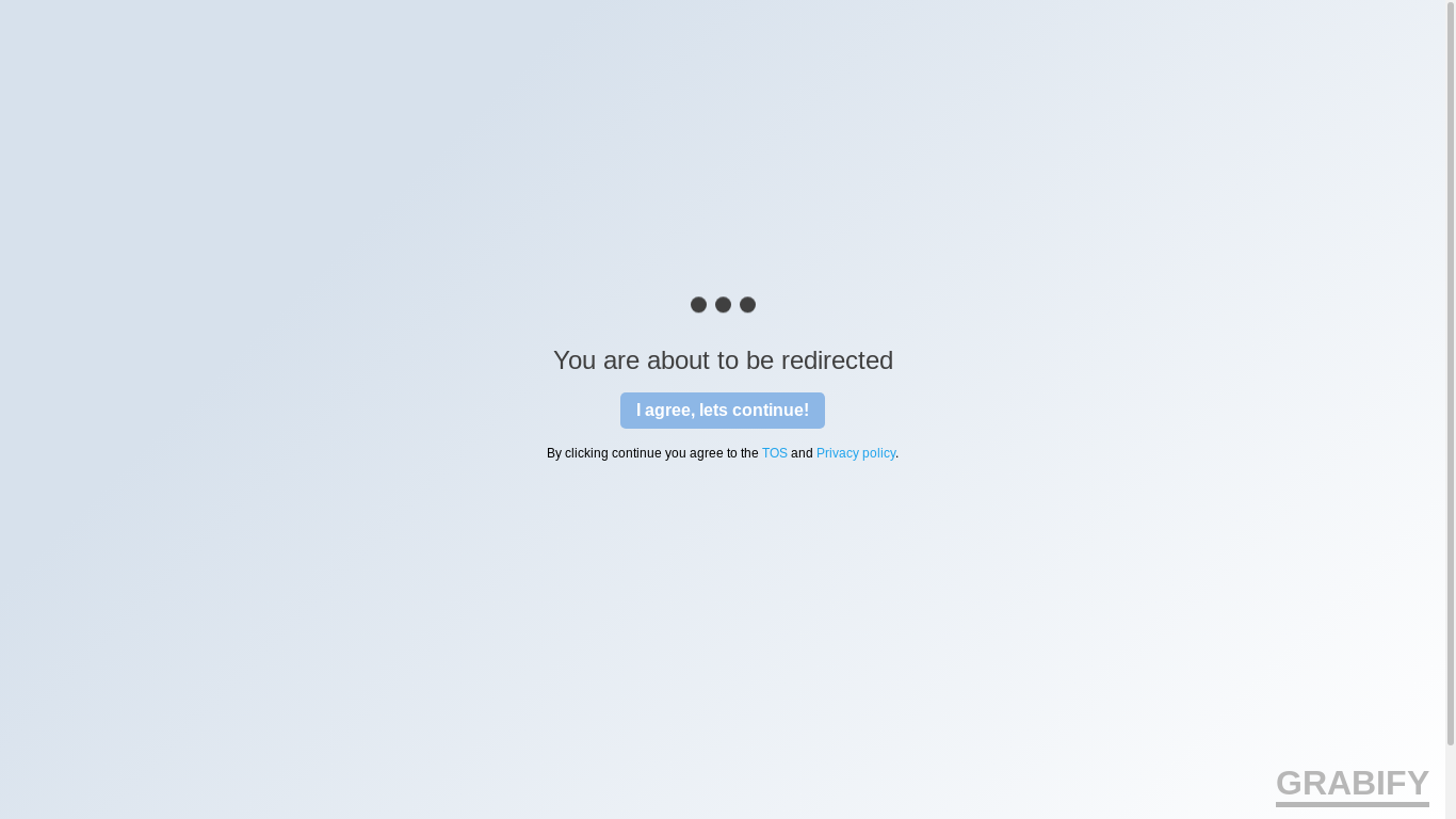 the desktop screenshot of grabify.link