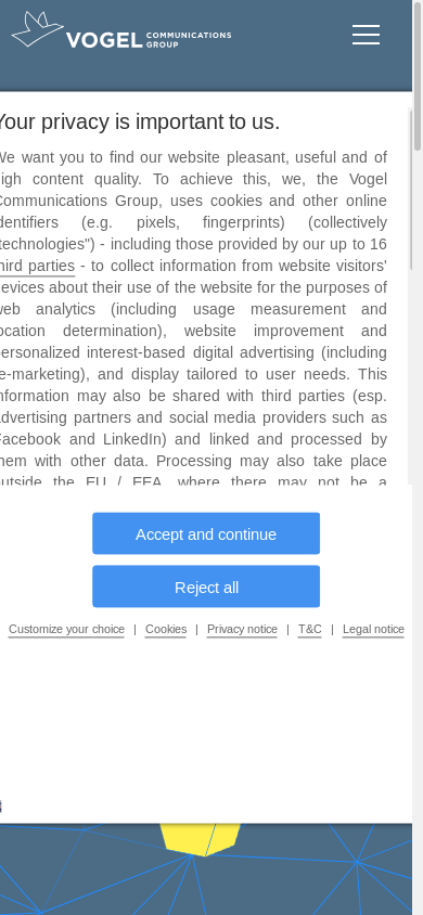 the mobile screenshot of www.vogel.de