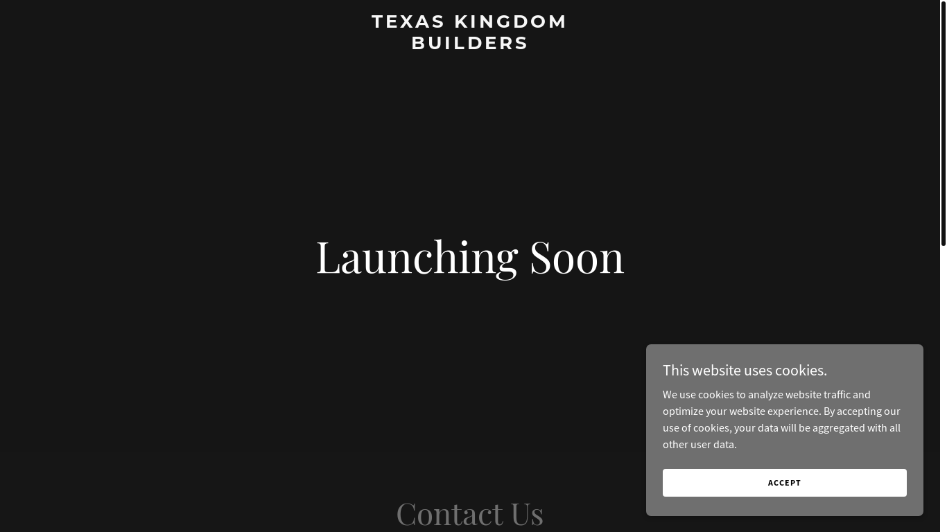 the desktop screenshot of texaskingdombuilders.com