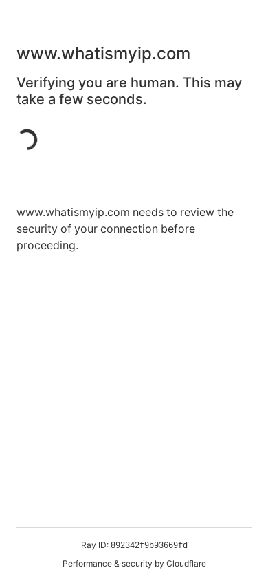 the mobile screenshot of www.whatismyip.com