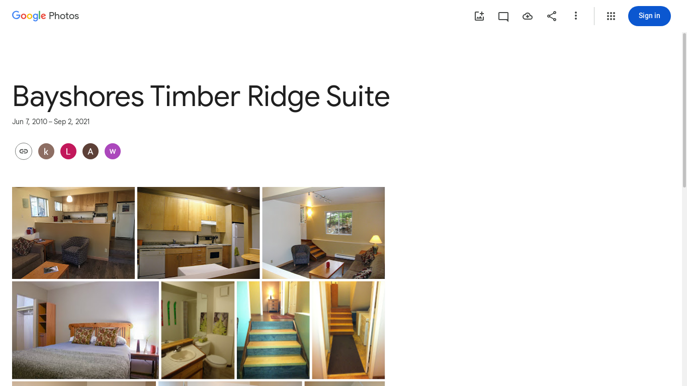 the desktop screenshot of photos.google.com