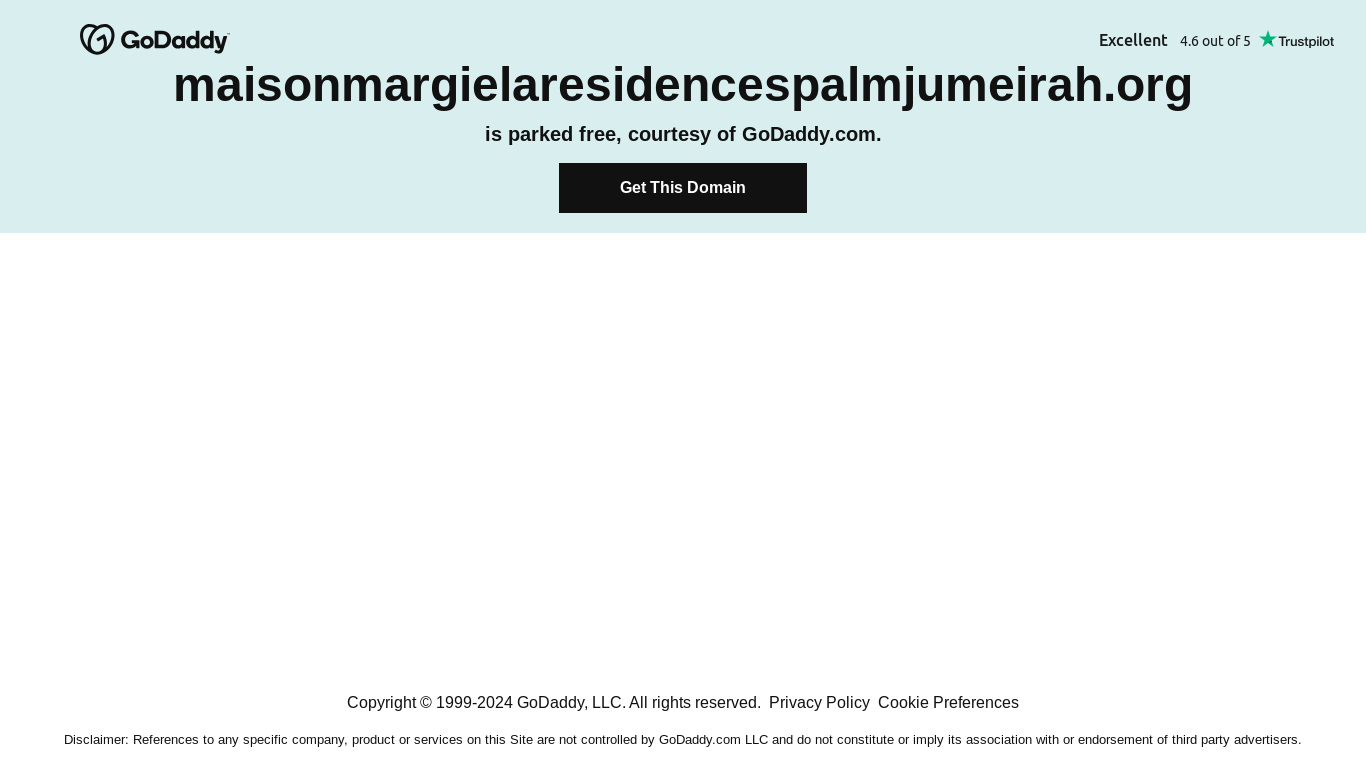 the desktop screenshot of maisonmargielaresidencespalmjumeirah.org