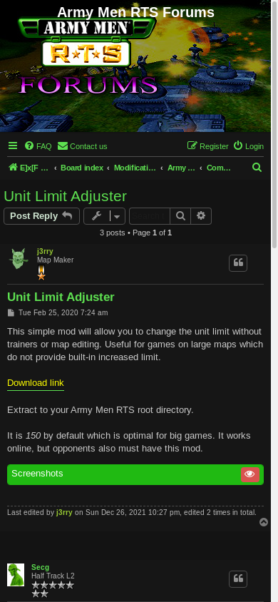 the mobile screenshot of clanexf.com