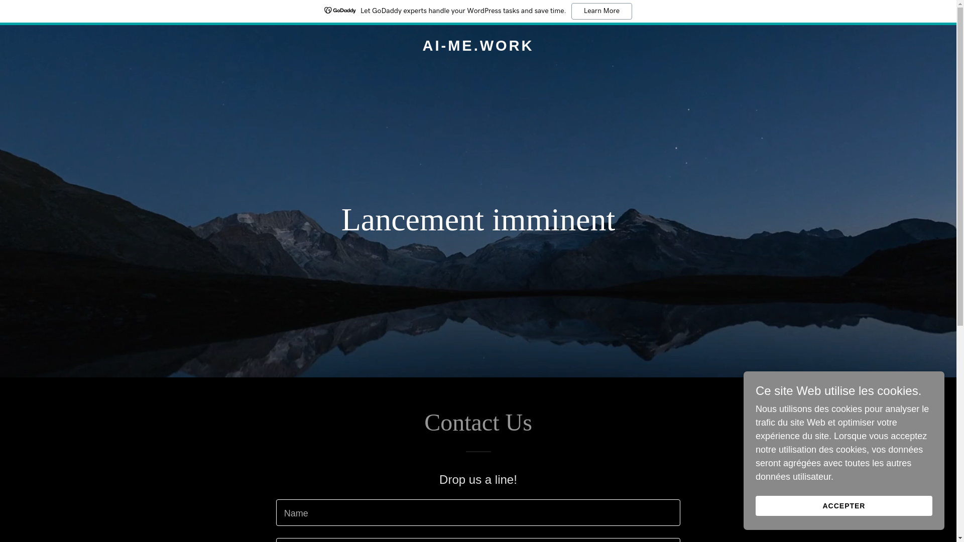 the desktop screenshot of ai-me.work