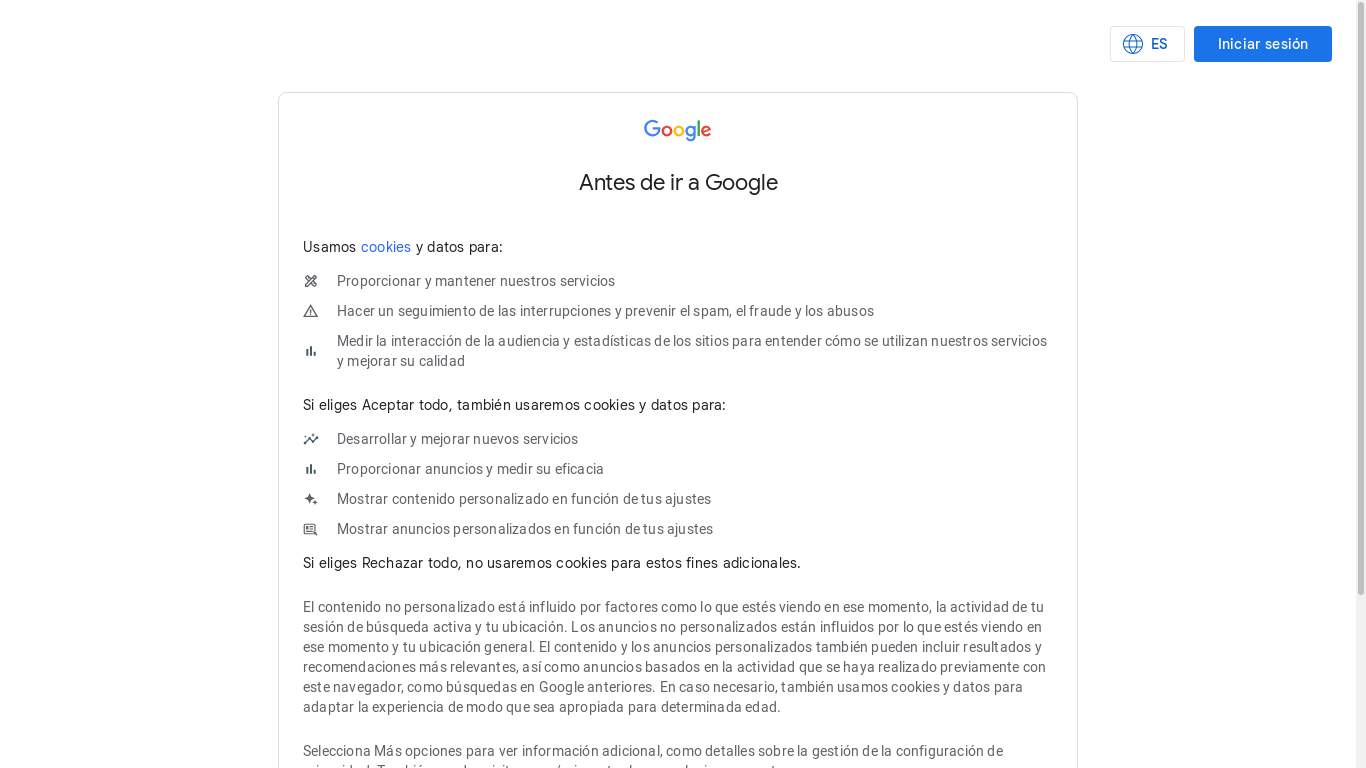 the desktop screenshot of consent.google.com