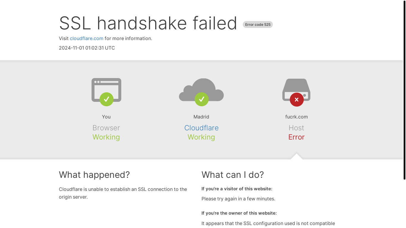 the desktop screenshot of fucrk.com