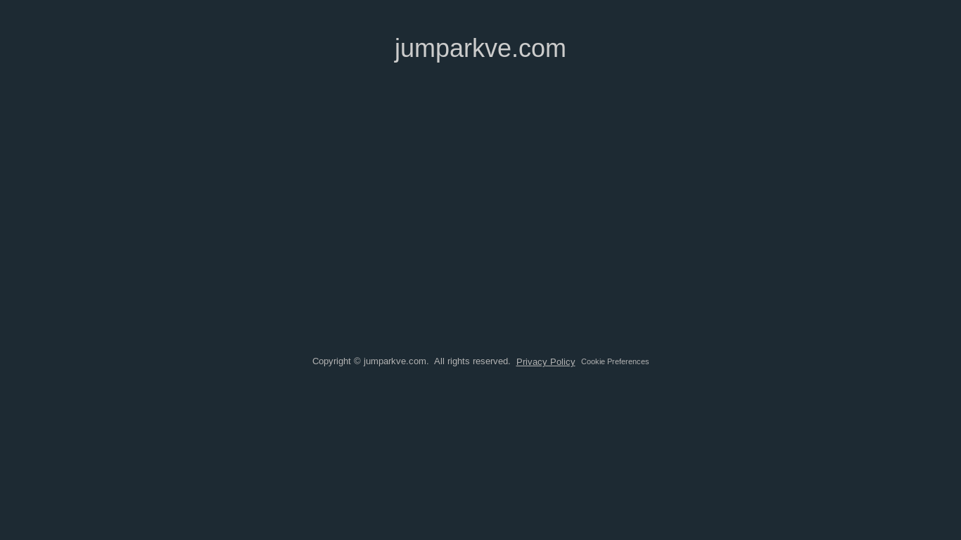 the desktop screenshot of jumparkve.com