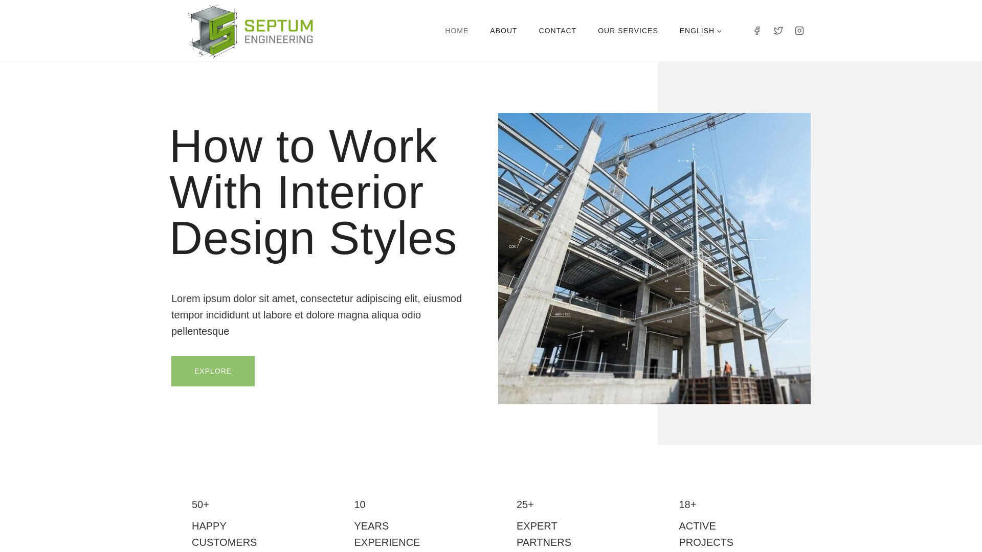 Septum Engineering – Structural Engineering - URL Scan Results | Tiny Scan