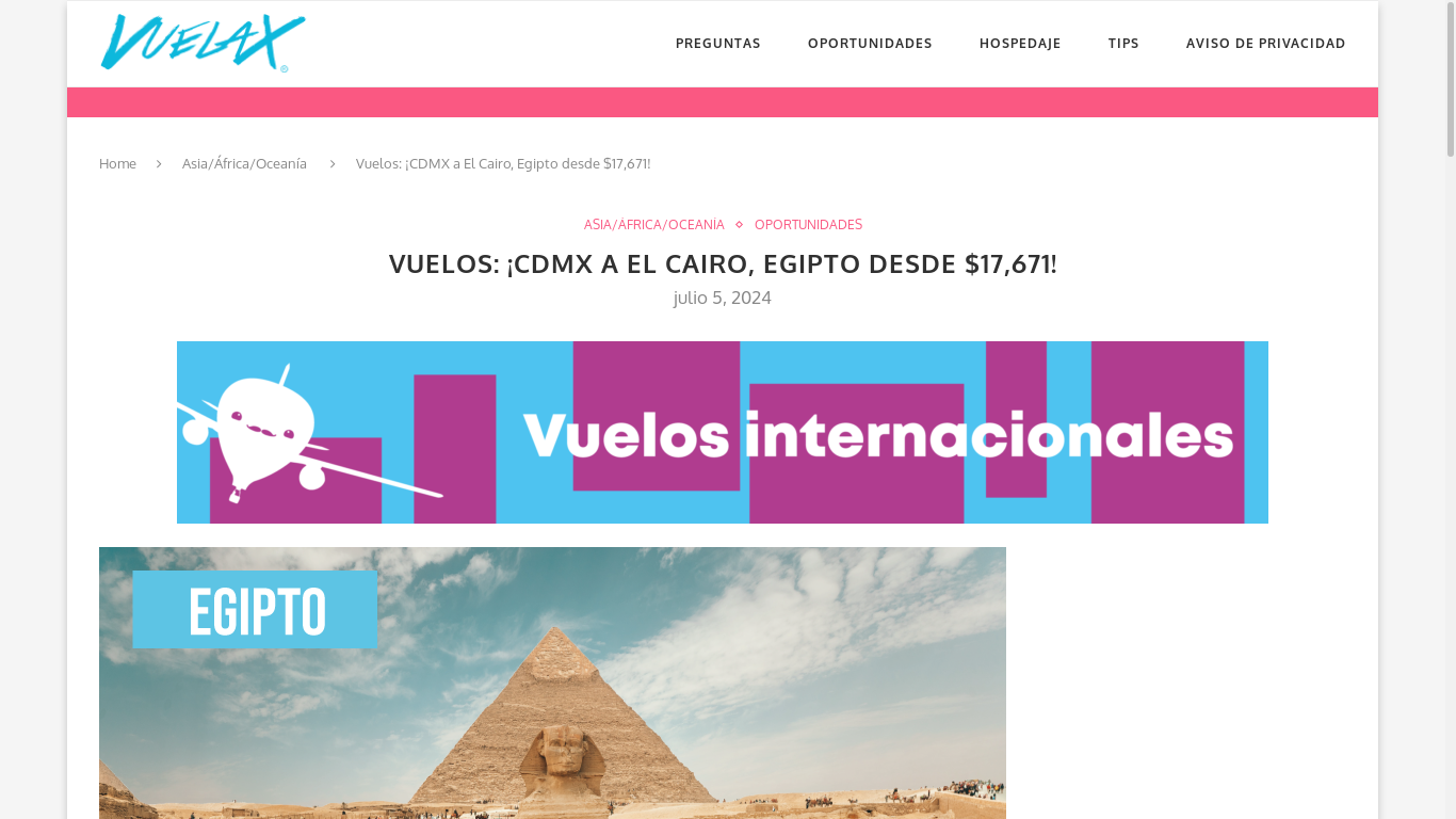 the desktop screenshot of www.vuelax.com