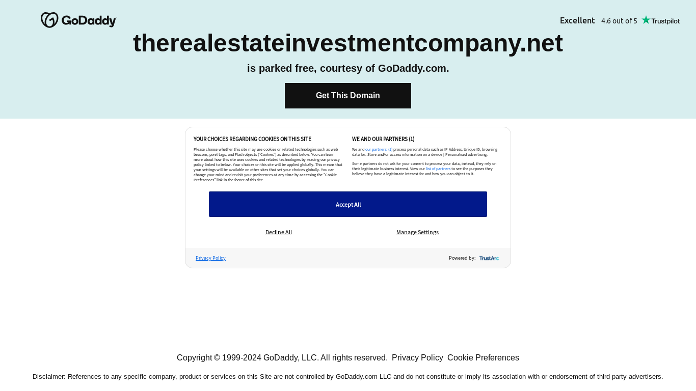 the desktop screenshot of therealestateinvestmentcompany.net