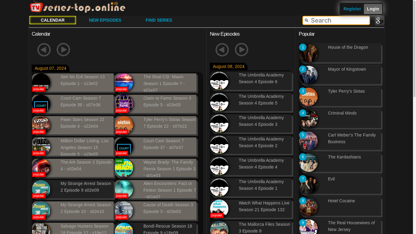 the desktop screenshot of topsrs.day