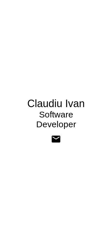 the mobile screenshot of www.claudiu-ivan.com