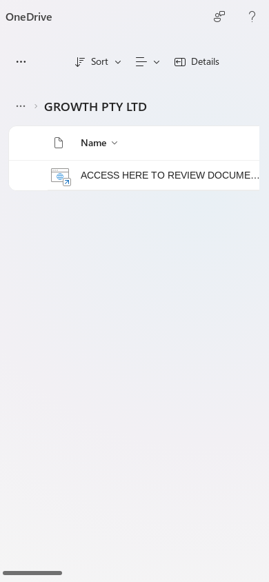 the mobile screenshot of leesenvironmental-my.sharepoint.com