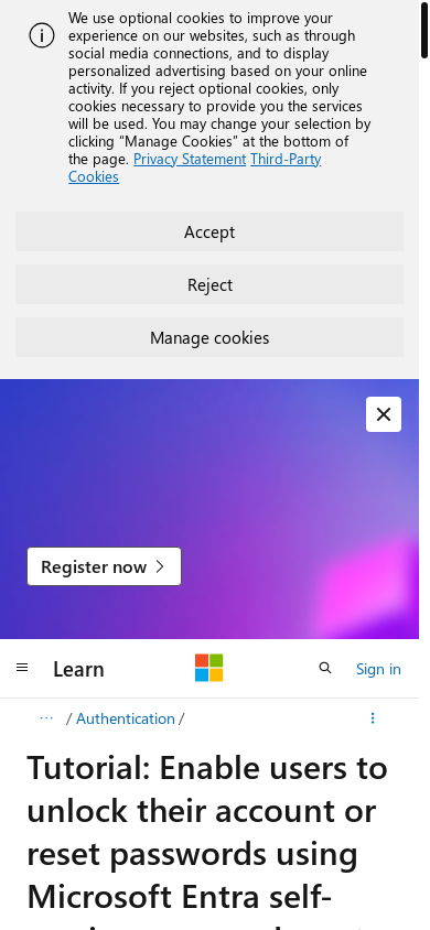 the mobile screenshot of learn.microsoft.com