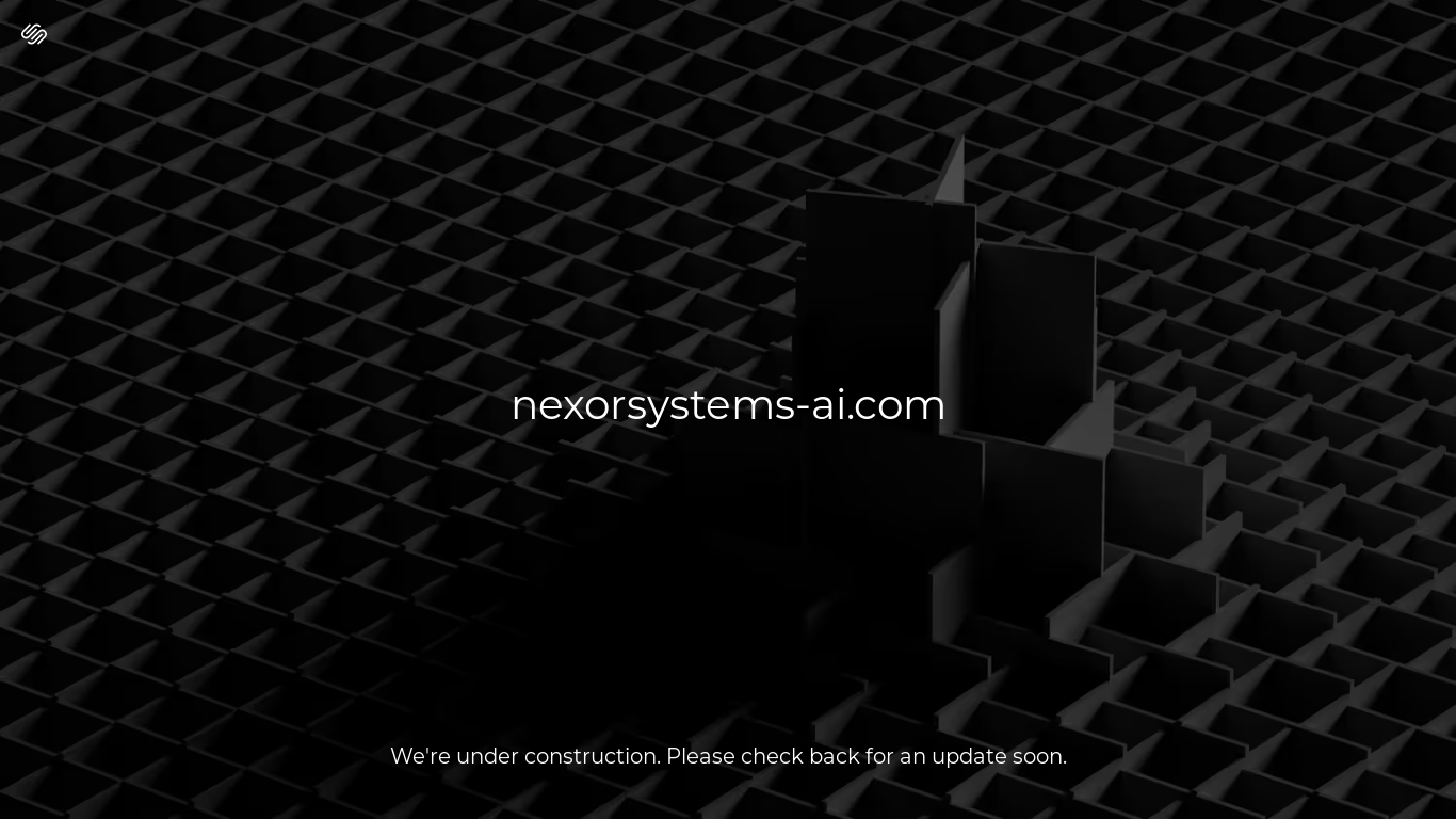 the desktop screenshot of nexorsystems-ai.com
