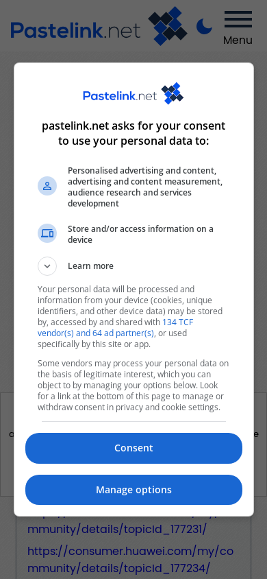 the mobile screenshot of pastelink.net