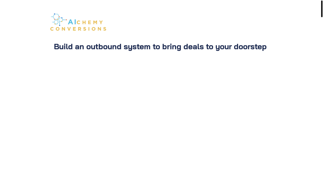 the desktop screenshot of aichelmyconversions.com