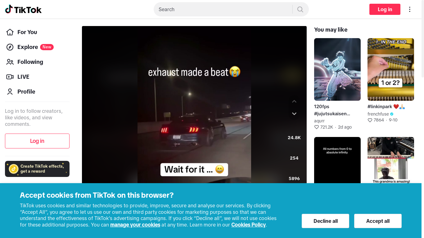 the desktop screenshot of www.tiktok.com