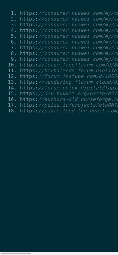 the mobile screenshot of p.ip.fi