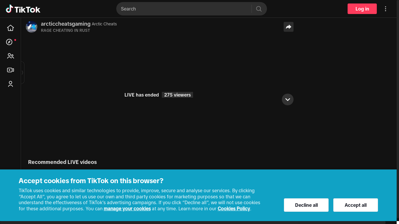 the desktop screenshot of www.tiktok.com
