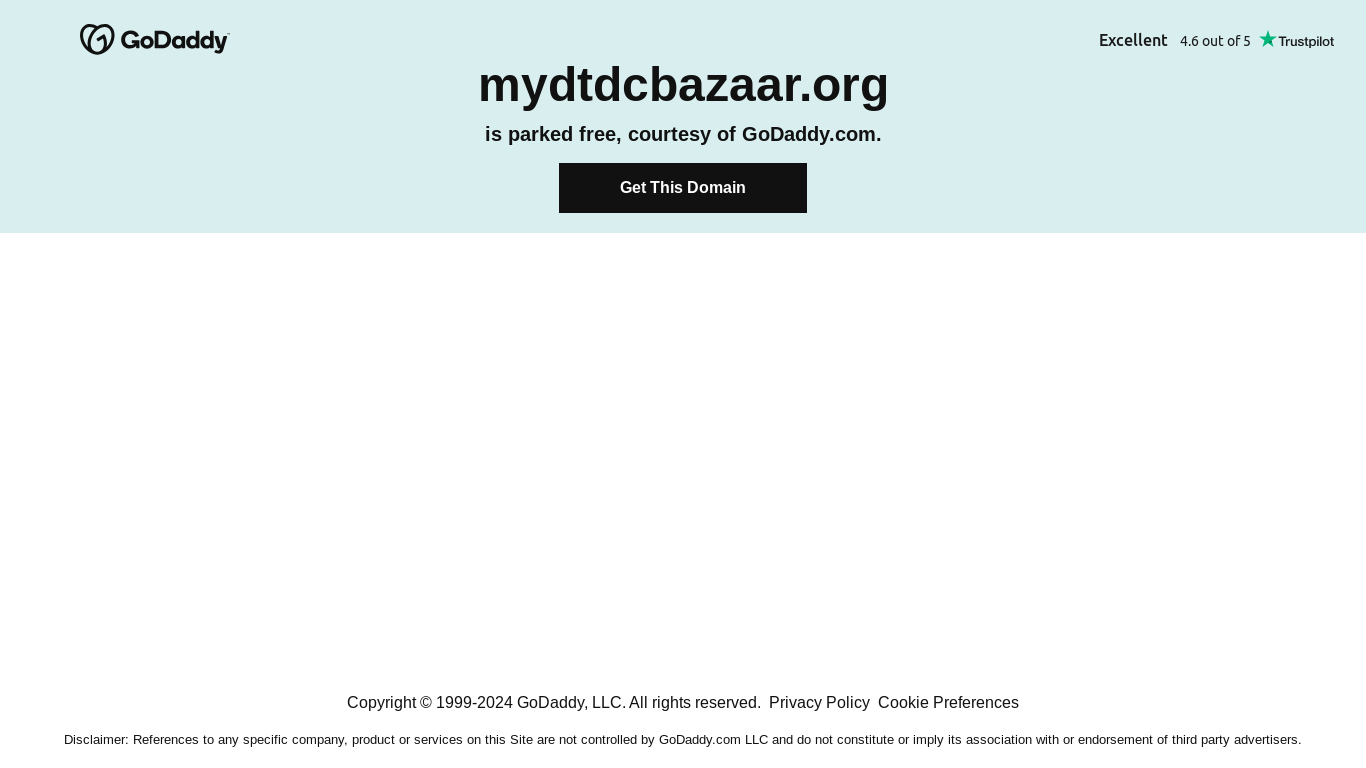 the desktop screenshot of mydtdcbazaar.org