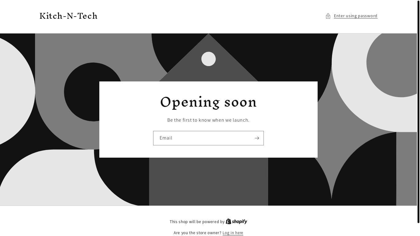 the desktop screenshot of kitch-n-tech.com