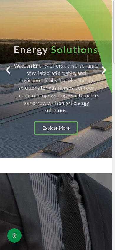 the mobile screenshot of wateen.com