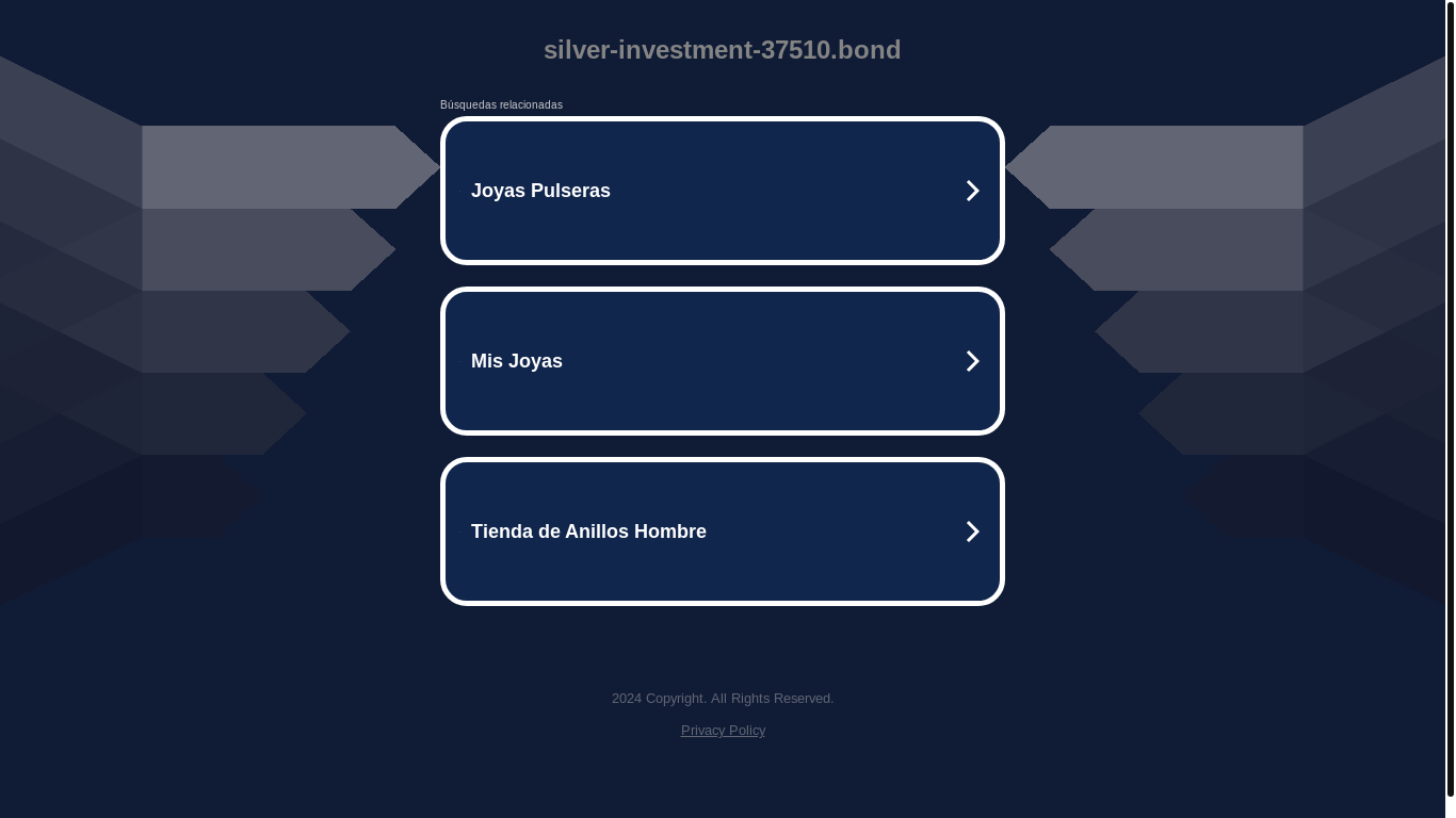 the desktop screenshot of silver-investment-37510.bond