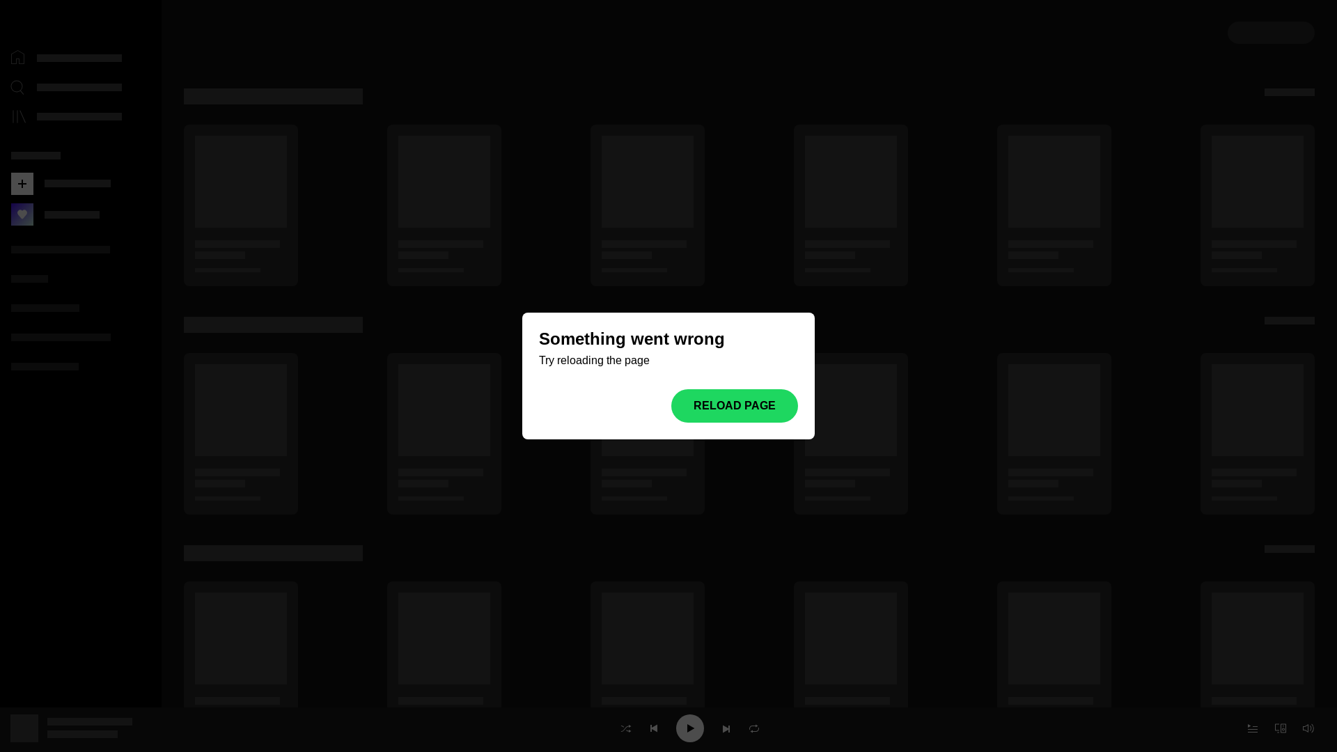 the desktop screenshot of open.spotify.com