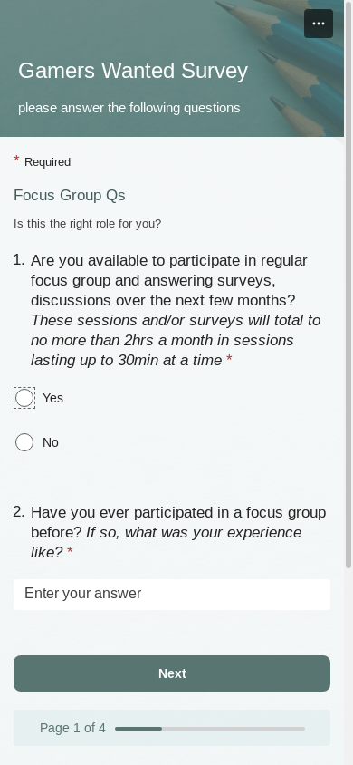the mobile screenshot of forms.office.com