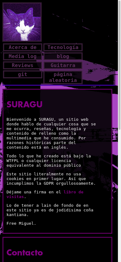 the mobile screenshot of suragu.net