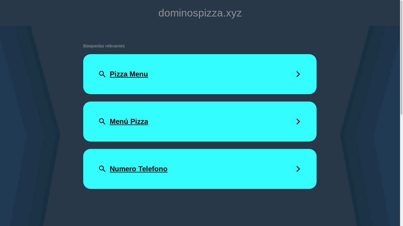 the desktop screenshot of dominospizza.xyz