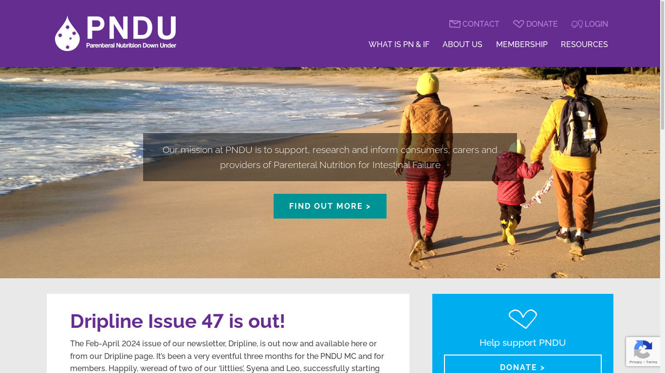 the desktop screenshot of pndu.org