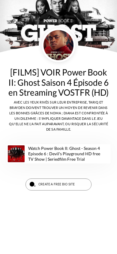 the mobile screenshot of bio.site