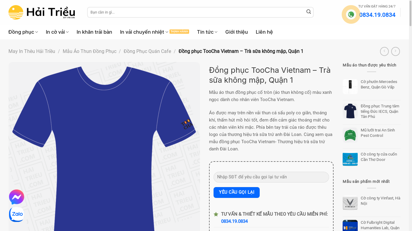 the desktop screenshot of haitrieu.com
