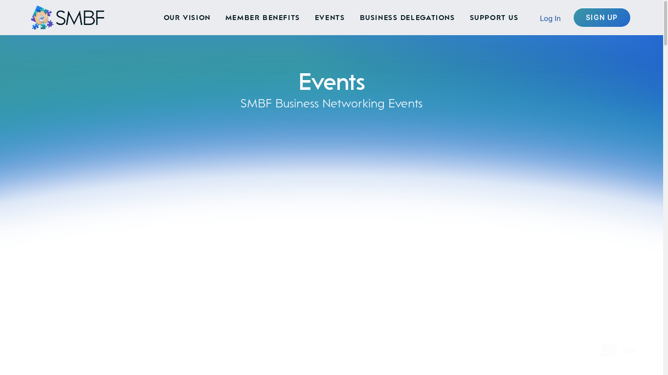 the desktop screenshot of smbf.org.uk