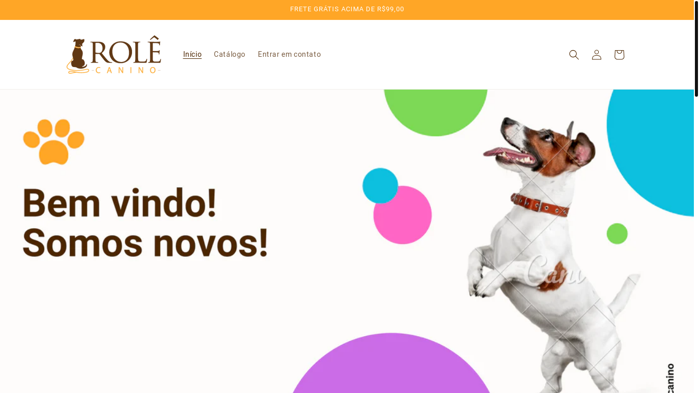 the desktop screenshot of rolecanino.com