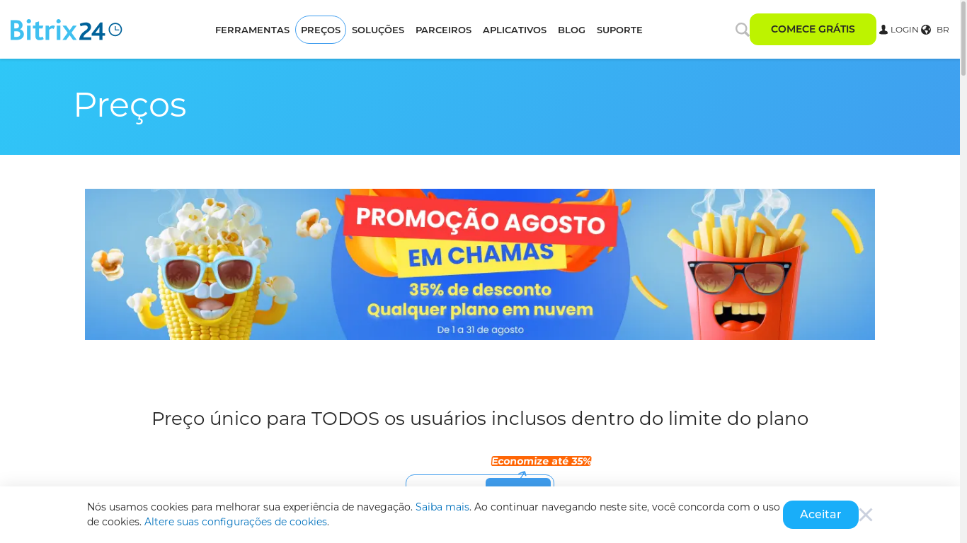 the desktop screenshot of www.bitrix24.com.br