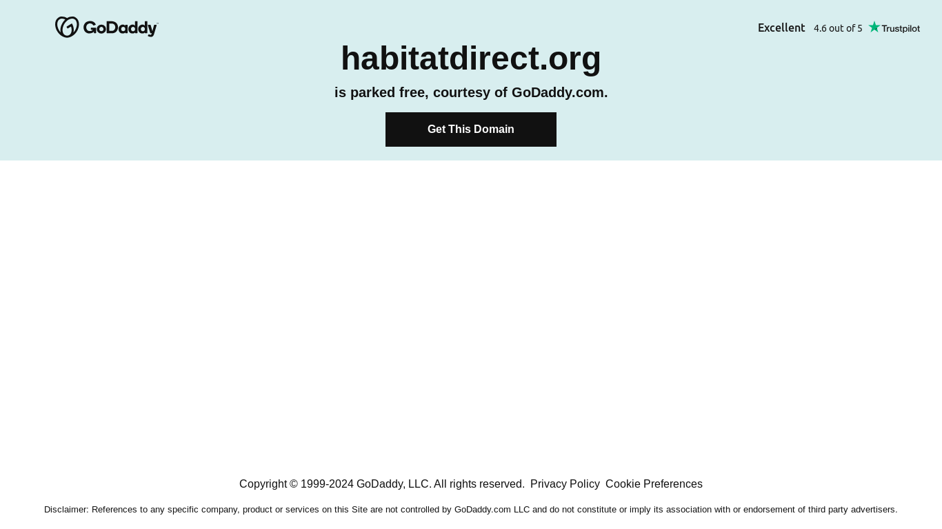 the desktop screenshot of habitatdirect.org