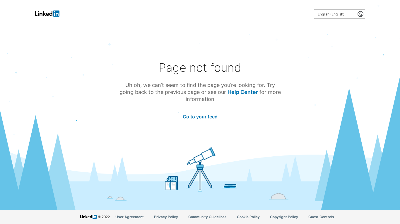 the desktop screenshot of www.linkedin.com
