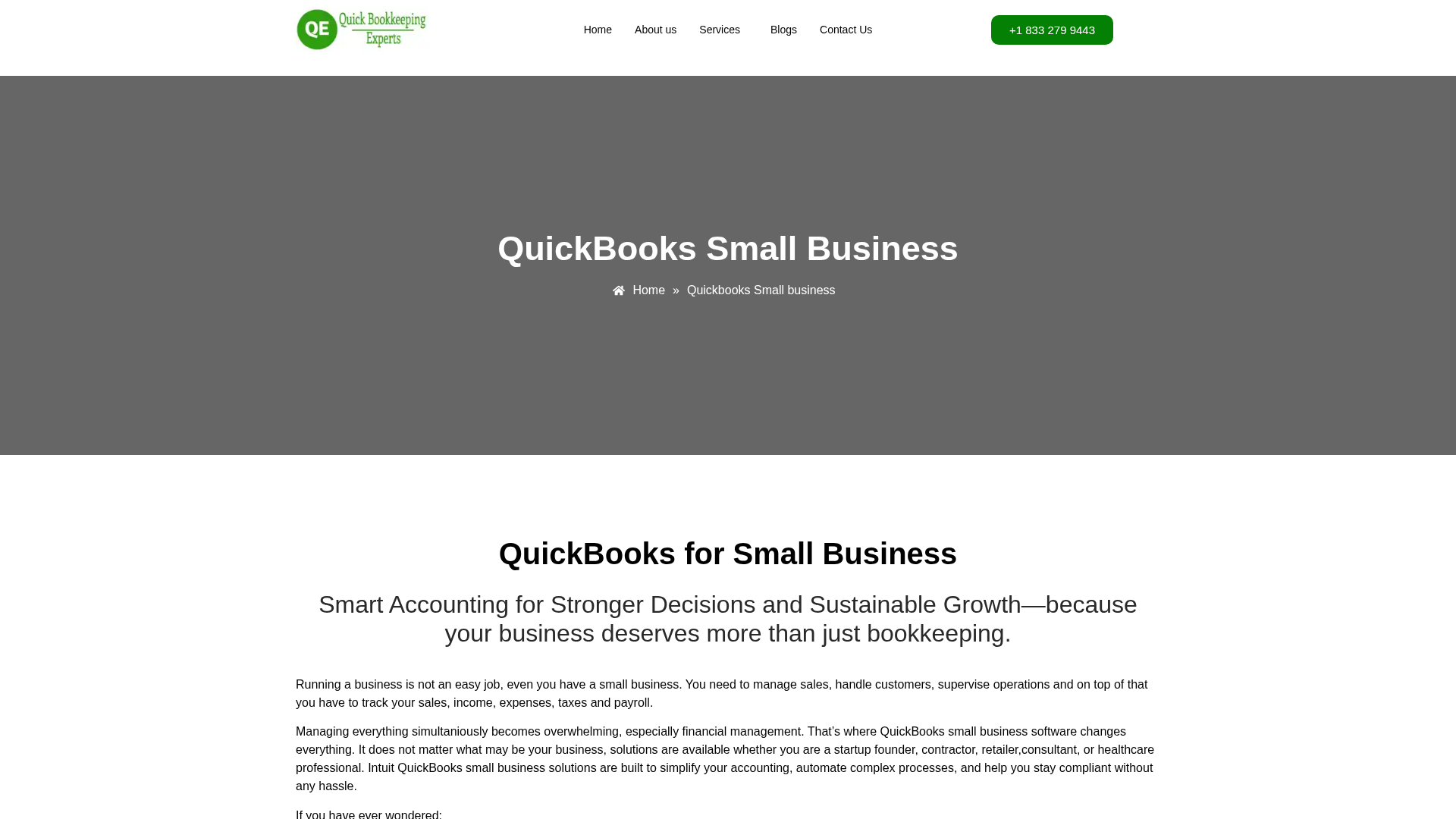 QuickBooks for Small Business | Setup, Support - URL Scan Results ...