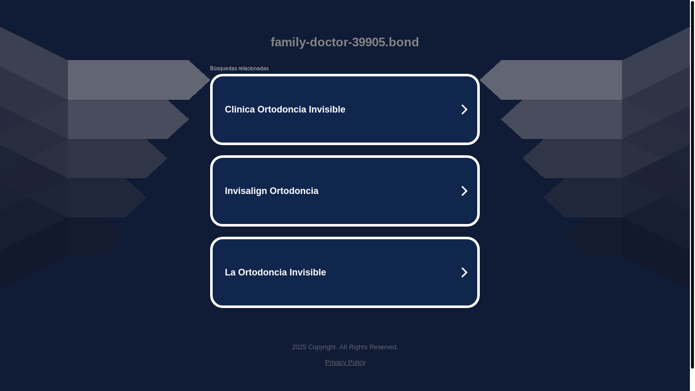 the desktop screenshot of family-doctor-39905.bond